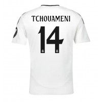 Real Madrid Aurelien Tchouameni #14 Hjemmedrakt 2024-25 Kortermet